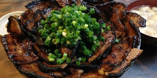2016/2/13 群馬県太田市の炭焼き豚丼と太田焼きそばツーリング