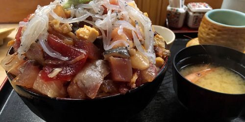 2017/10/20 東大宮の玄海寿司で「ばらちらし丼(大盛)」