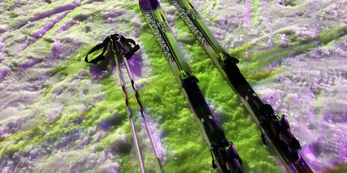 2018/12/23 スキー2-ふじてんスノーリゾートでナイタースキー