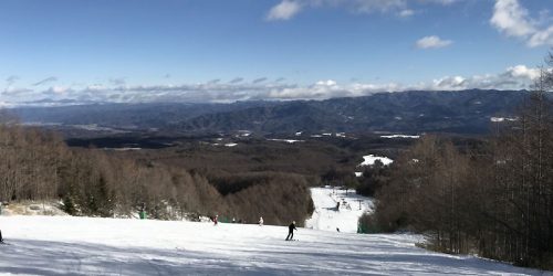 2019/1/2-3 スキー3-秩父神社へ参拝～小海リエックススキーバレーと三滝山の氷瀑