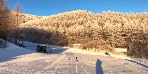 2019/2/17 スキー7-小海リエックススキーバレー～長野県佐久市「日本で海岸線から1番遠い地点」