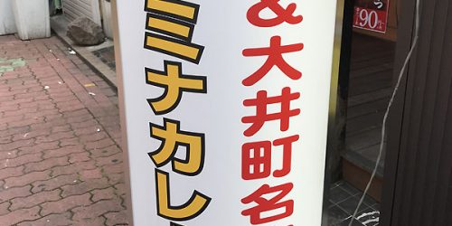 2019/6/25 大森＆大井町名物-牛八 大森店で「スタミナカレー(大盛)」