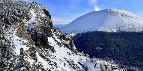 2024/1/28 長野県小諸市-冬の浅間山ミニ登山「トーミの頭」～小浅間山