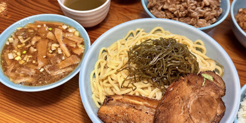 2025/12/9 つけそば麺吉 つけそば と悪魔の味背脂ごはん-埼玉県入間市