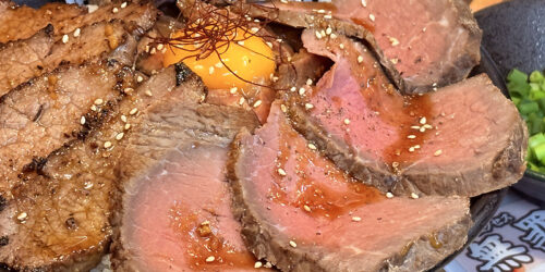 2025/12/16 蔵仕込味噌らぁめん 味噌の巽や「ローストビーフ丼プレミアム(怪獣盛り)」、味噌煮込みホルモン -埼玉県毛呂山町