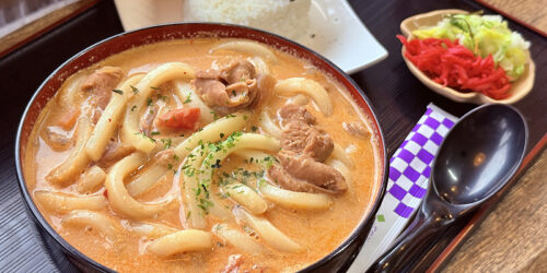 2025/12/21 プチバカンス もつの華「どんどんうどん(大盛)」-埼玉県飯能市