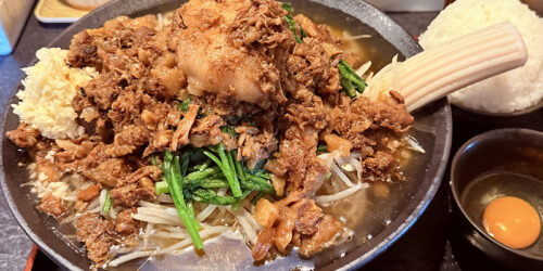 2025/12/28 秋田ラーメンはま199-限定B「 豚カス脂麺(怪獣盛り)」～2025年総集編-埼玉県川越市