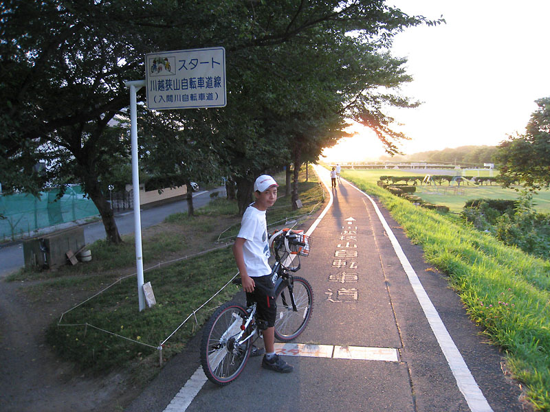 目指せ東京湾！、入間川～荒川サイクリング  ダー岩井のツーリング 